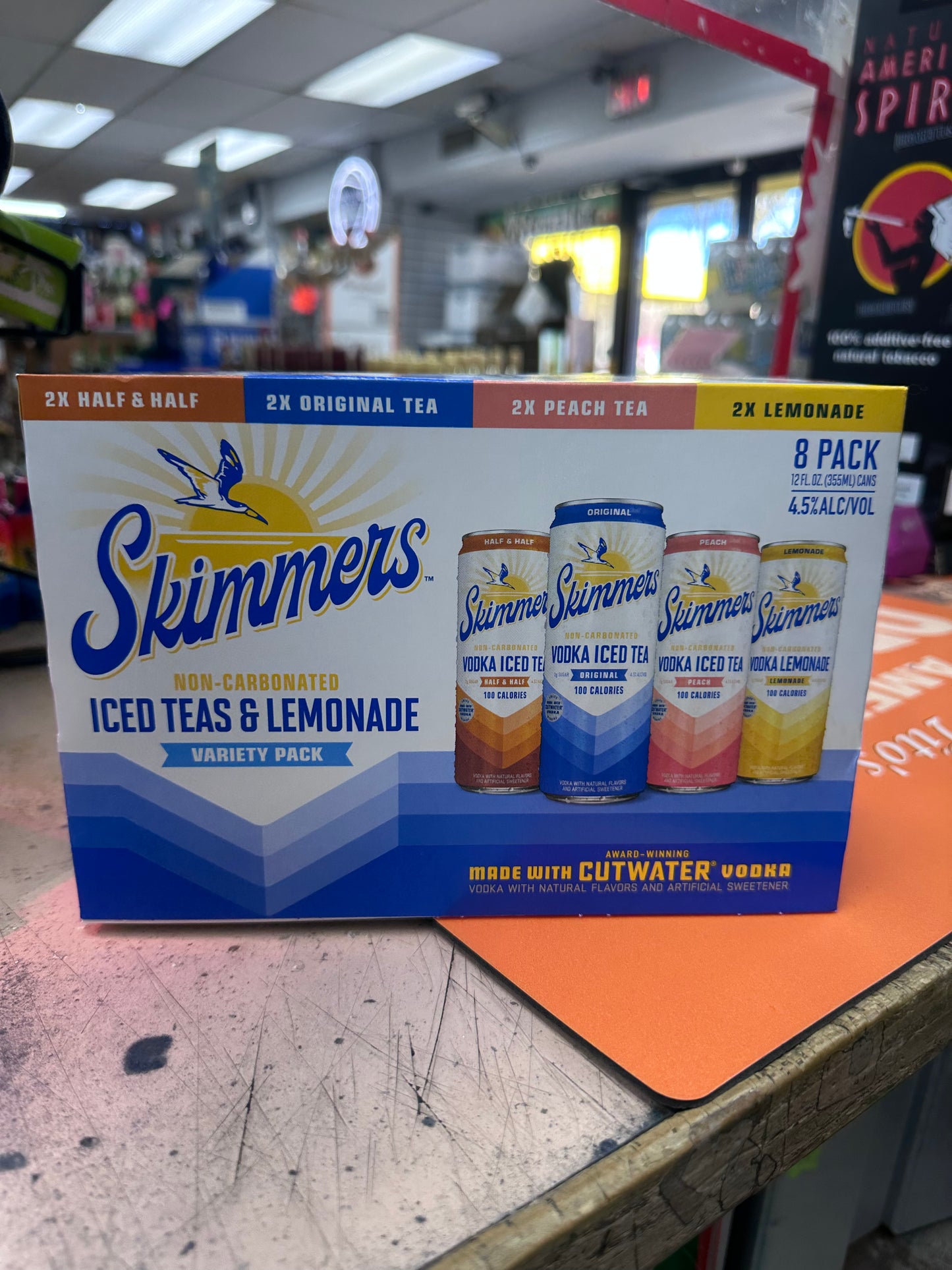 Skimmers Non-Carbonated Iced Tea & Lemonade Variety Pack 12oz 8 Pack Cans