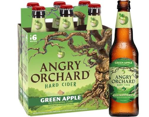 Angry Orchard Green Apple 12oz 6 Pack Bottles