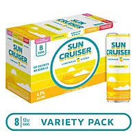 Sun Cruiser Lemonade Vodka Variety 8 Pack Cans
