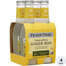 Fever-Tree Pineapple Ginger Beer 6.8oz 4 Pack Bottles