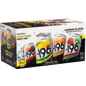 Suntory -196 Combo Crush Variety Pack 12oz 8 Pack Cans