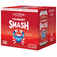 Devils Backbone Cranberry Smash 12oz 4 Pack Cans