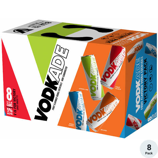 Vodkade Victory Pack 12oz 8 Pack Variety