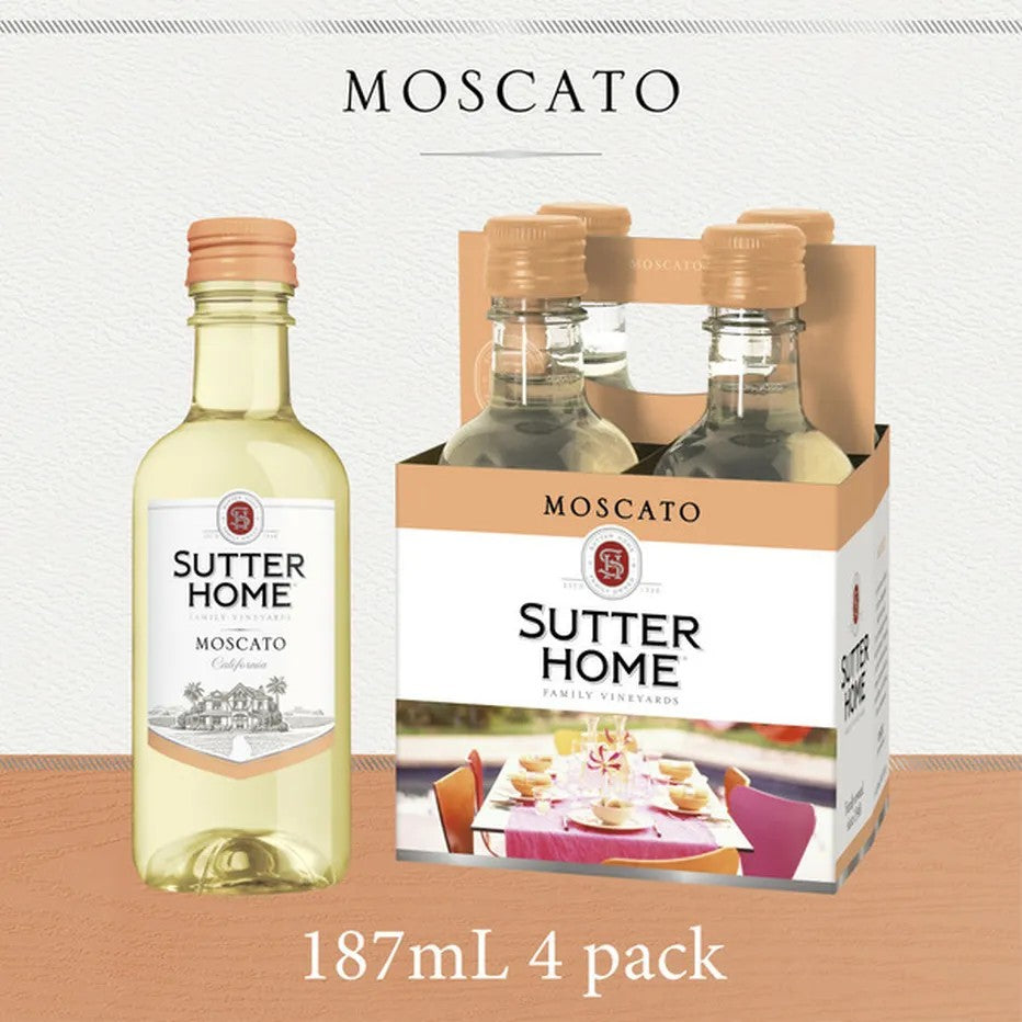 Sutter Home Moscato 4x187ml