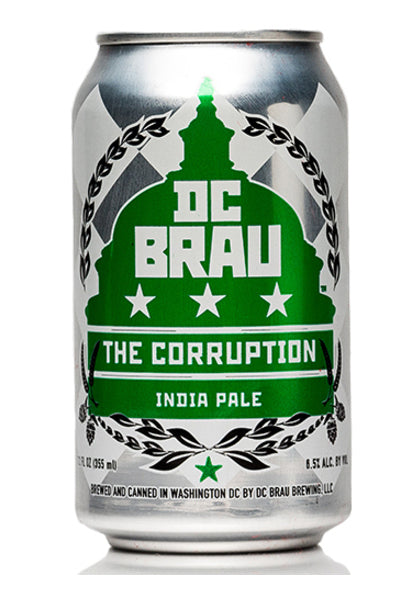 DC Brau Corruption IPA 12oz 6 Pack Cans