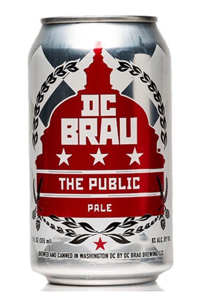 DC Brau Public Pale Ale 12oz 6 Pack Cans