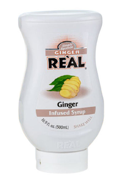 Real Ginger Infused Syrup 16.9oz