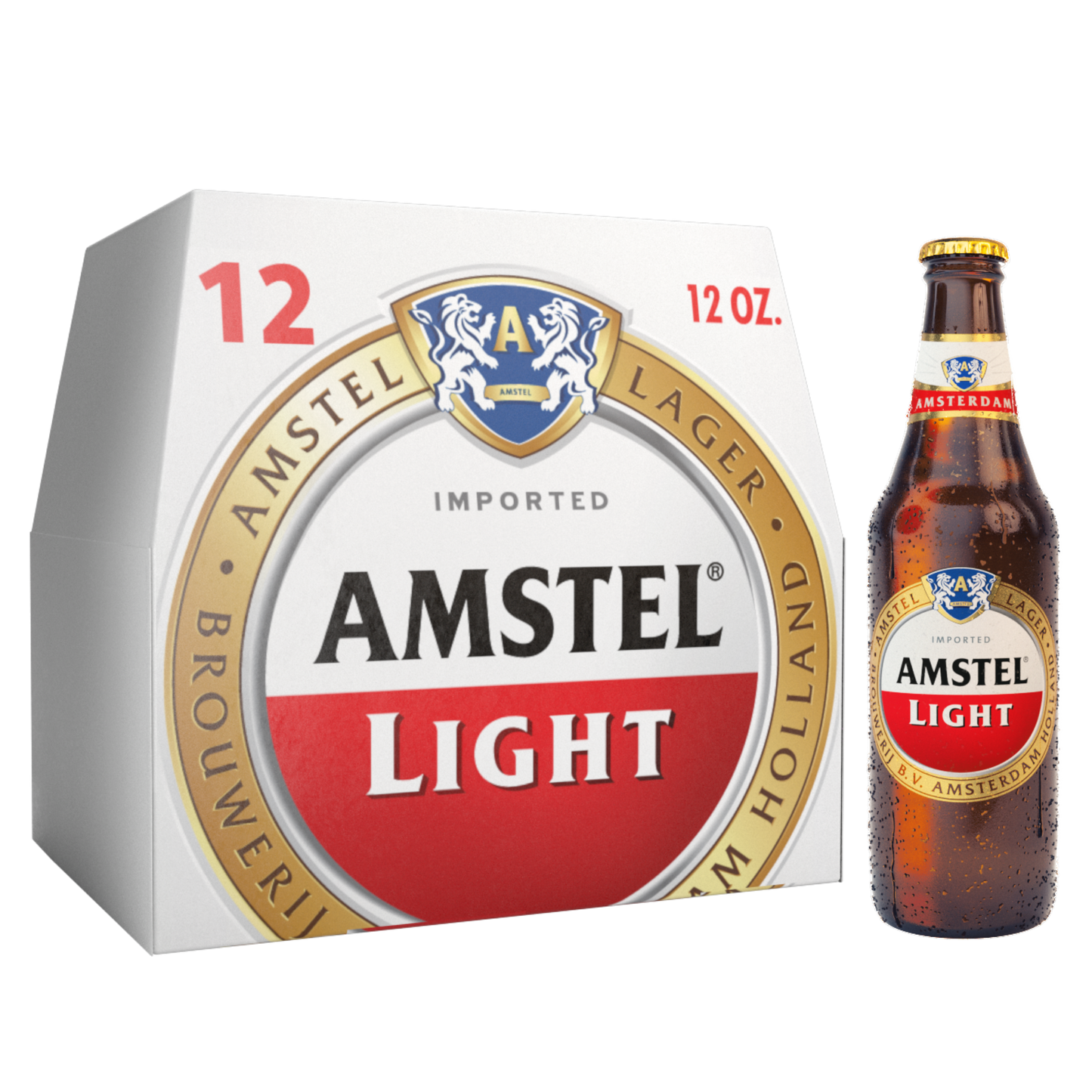 Amstel Light 12oz 12 Pack Bottles