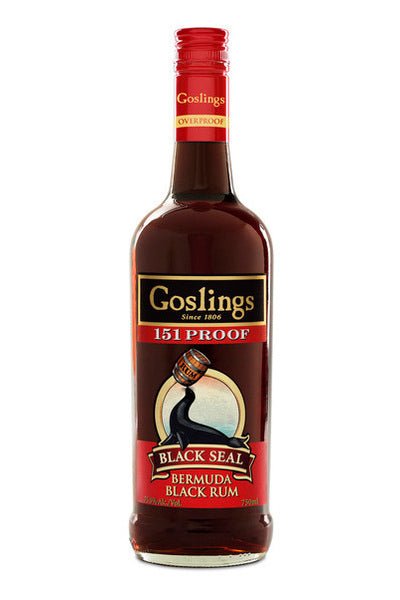 Goslings Black Seal 151 Proof Rum