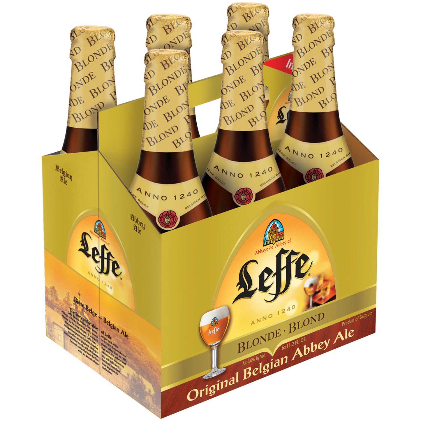 Leffe Blonde 6x 11.2oz Bottles