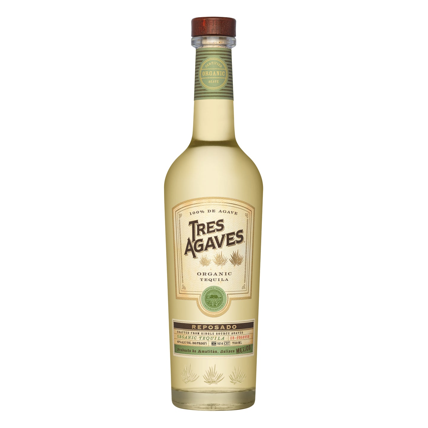 Tres Agaves Organic Reposado Tequila