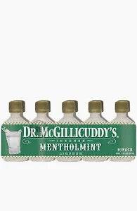 50ml Mini Dr. McGillicuddy's Mentholmint Liqueur 50ML X 10