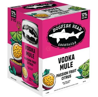 Dogfish Head Passion Fruit Citrus Vodka Mule
