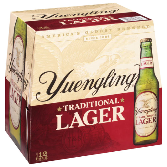 Yuengling Traditional Lager 12oz 12 Pack Bottles