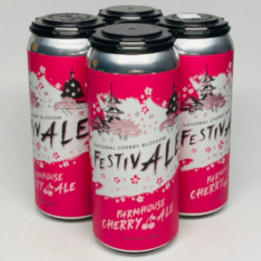 Old Ox FestivALE Cherry Saison 16oz 4 Pack Cans
