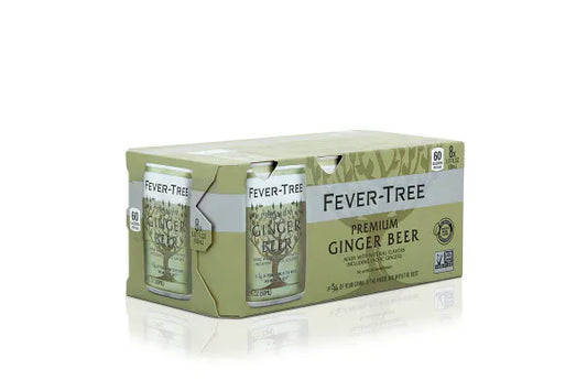 Fever-Tree Premium Ginger Beer 5oz 8 Pack Cans