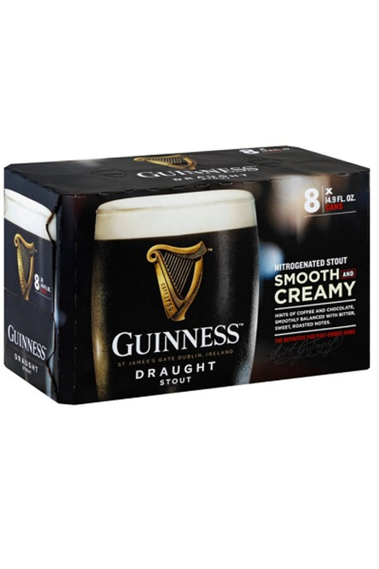Guinness Draught 14.9oz 8 Pack Cans