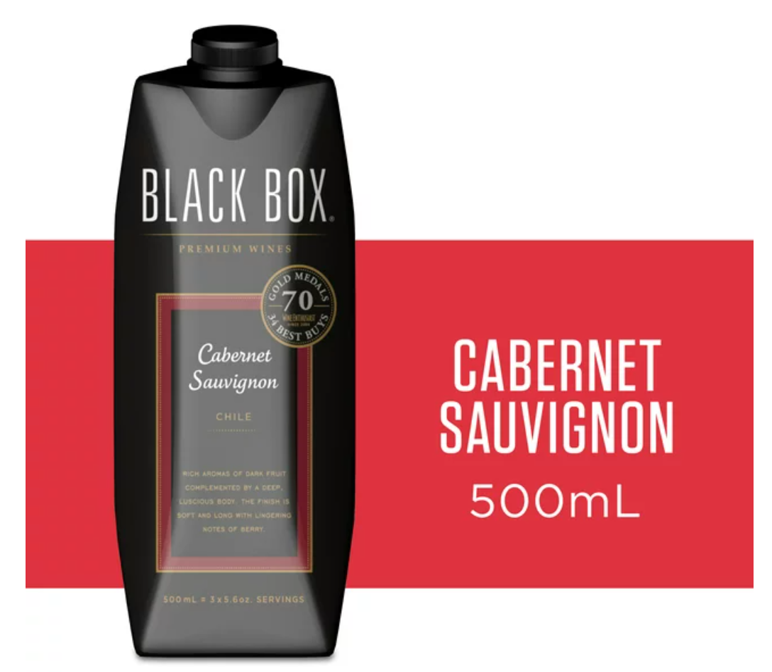 Black Box Cabernet Sauvignon Red Wine Box Wine