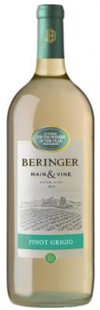 Beringer Main & Vine Pinot Grigio 1.5L