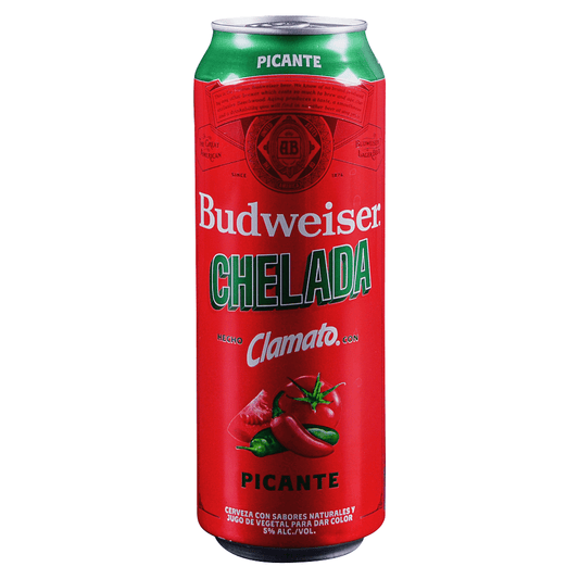 Budweiser Chelada Picante 25oz Can
