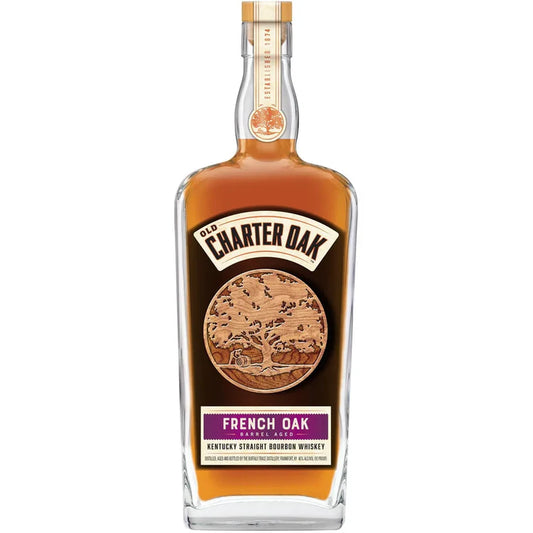 Old Charter Oak French Oak Barrel Aged Kentucky Straight Bourbon Whiskey