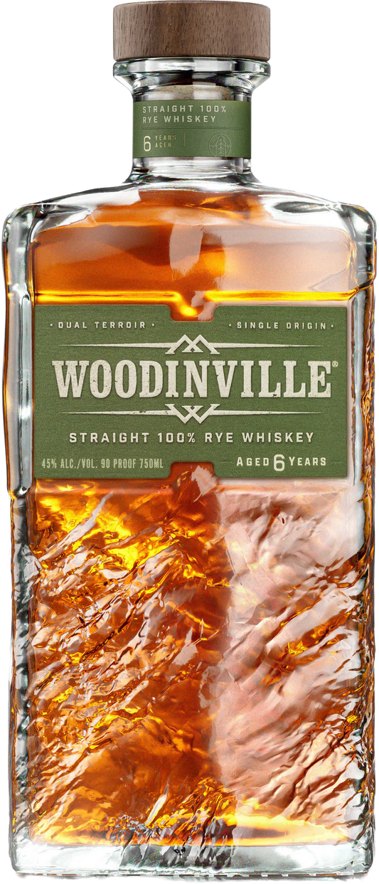 Woodinville Whiskey  Straight 100% Rye Whiskey Aged 6 Years