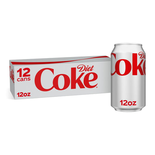Diet Coke 12oz 12 Pack Cans