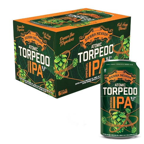 Sierra Nevada Atomic Torpedo Juicy West Coast IPA 12oz 6 Pack Cans