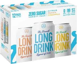 LONG DRINK ZERO SUGAR VARIETY PACK 12OZ 12 PACK CANS