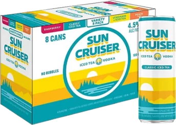 Sun Cruiser Iced Tea Vodka Variety 8 Pack Cans