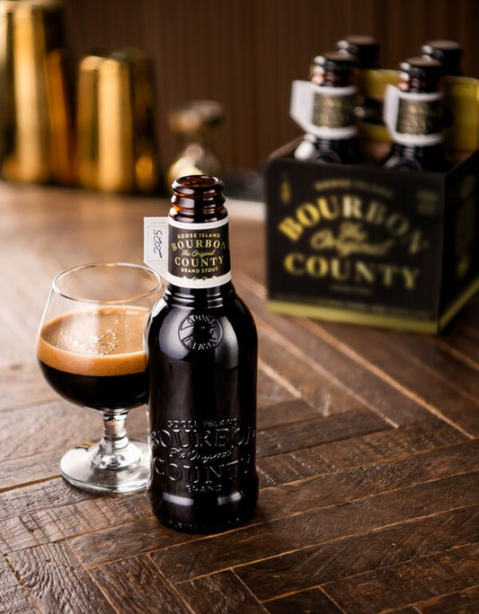 Goose Island Bourbon County Brand Stout 2025 10oz 4 Pack Bottles