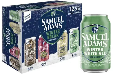 Samuel Adams Winter Break Variety Pack 12oz 12 Pack Cans