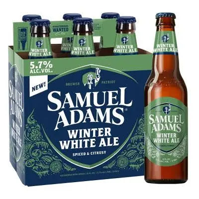 Samuel Adams Winter White Ale 12oz Bottles