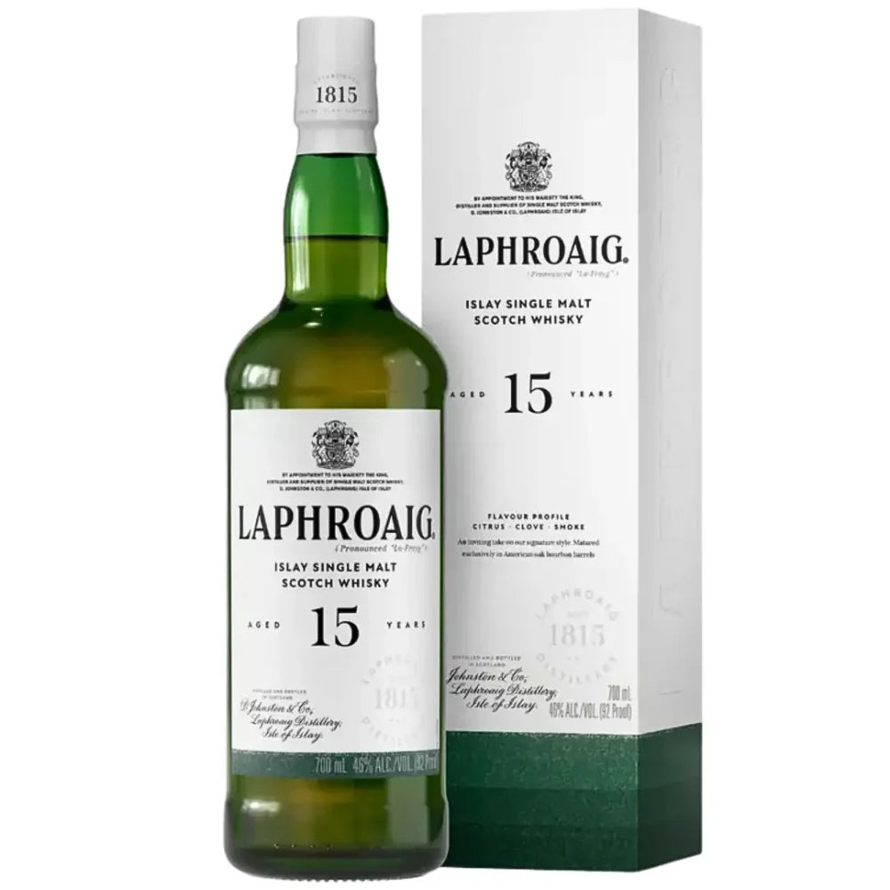 Laphroaig 15 Year Islay Single Malt Scotch Whisky