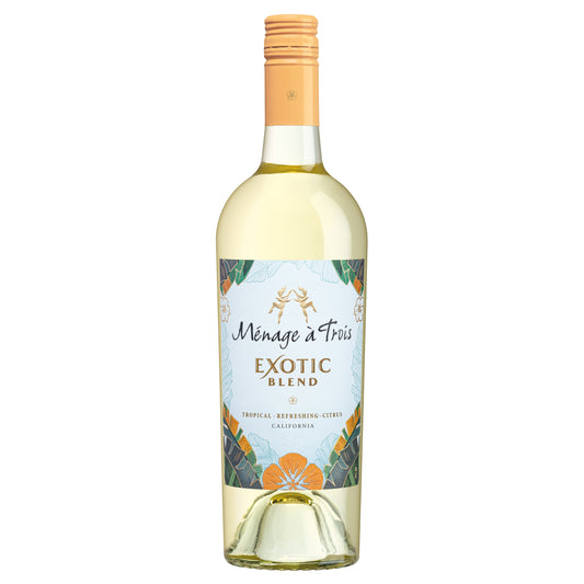 Menage a Trois Exotic White Wine Blend