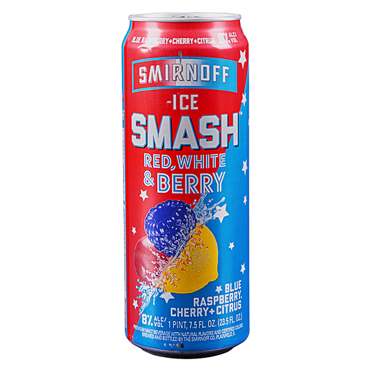 Smirnoff Ice Smash Red,White & Berry 24oz Can