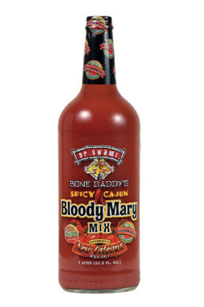Dr. Swami and Bone Daddy's Bloody Mary Spicy Cajun Mix 1L Bottle