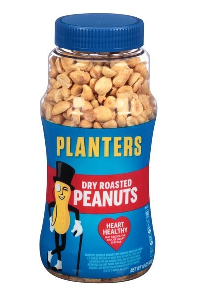 Planters Dry Roasted Peanuts 16oz