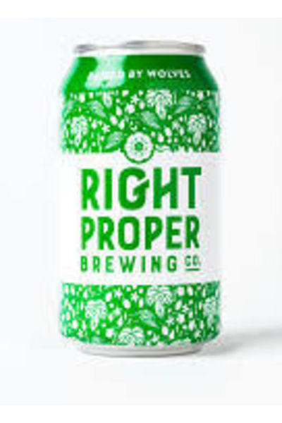 Right Proper Raised By Wolves American Pale Ale 12oz 6 Pack Cans