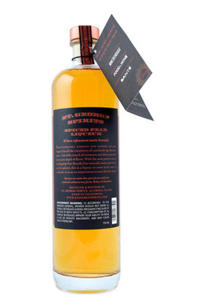 St. George Spiced Pear Liqueur