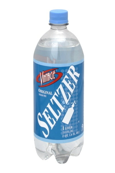 Vintage Seltzer Water 1L Bottle
