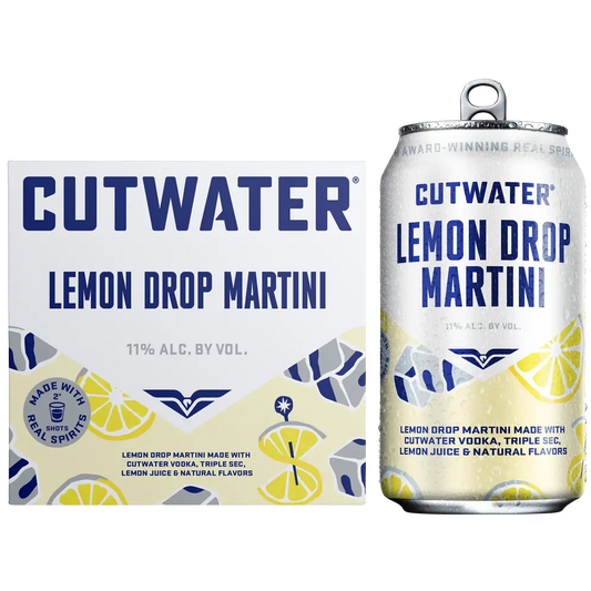 CUTWATER Lemon Drop Martini 12oz 4 Pack Cans
