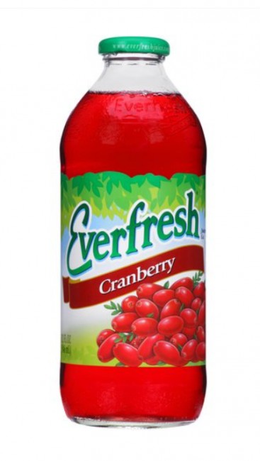 Everfresh Cranberry 32oz Bottle