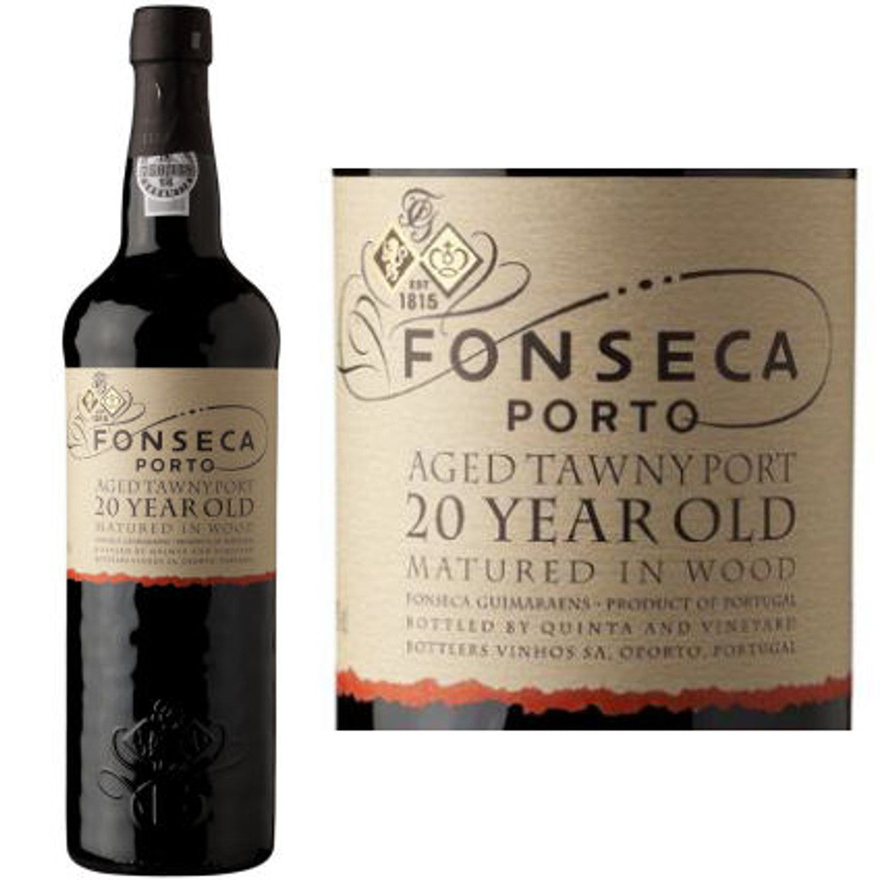 Fonseca Porto 20Year Old Tawny Port Wine