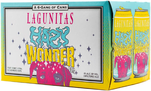 Lagunitas Hazy Wonder 12oz 6 Pack Cans