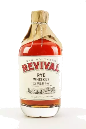 High Wire Distilling Company New Southern Revival Rye Whiskey Made with Abruzzi Rye