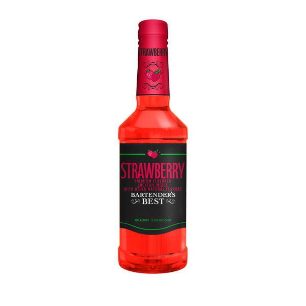 Bartenders Best Bartender’s Best Strawberry Premium Flavored Cocktail Mixer -