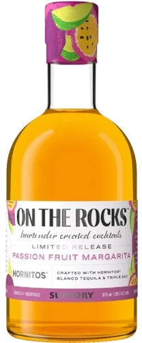 On The Rocks Hornitos Suntory Margarita Ready To Drink Cocktail, Passion Fruit (375 ml)