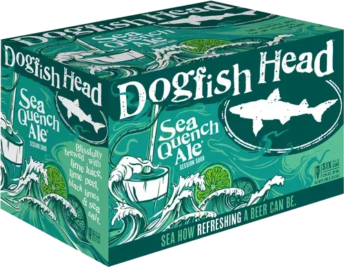 Dogfish Head SeaQuench Ale Session Sour Beer 12oz 6 Pack Cans