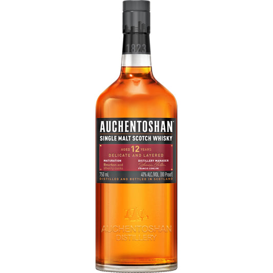 Auchentoshan 12 Year Lowland Single Malt Scotch